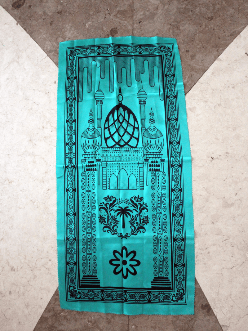 SOKA - Sajadah Travel/Souvenir/Gift Bahan Satin Tile - Fashion Muslim