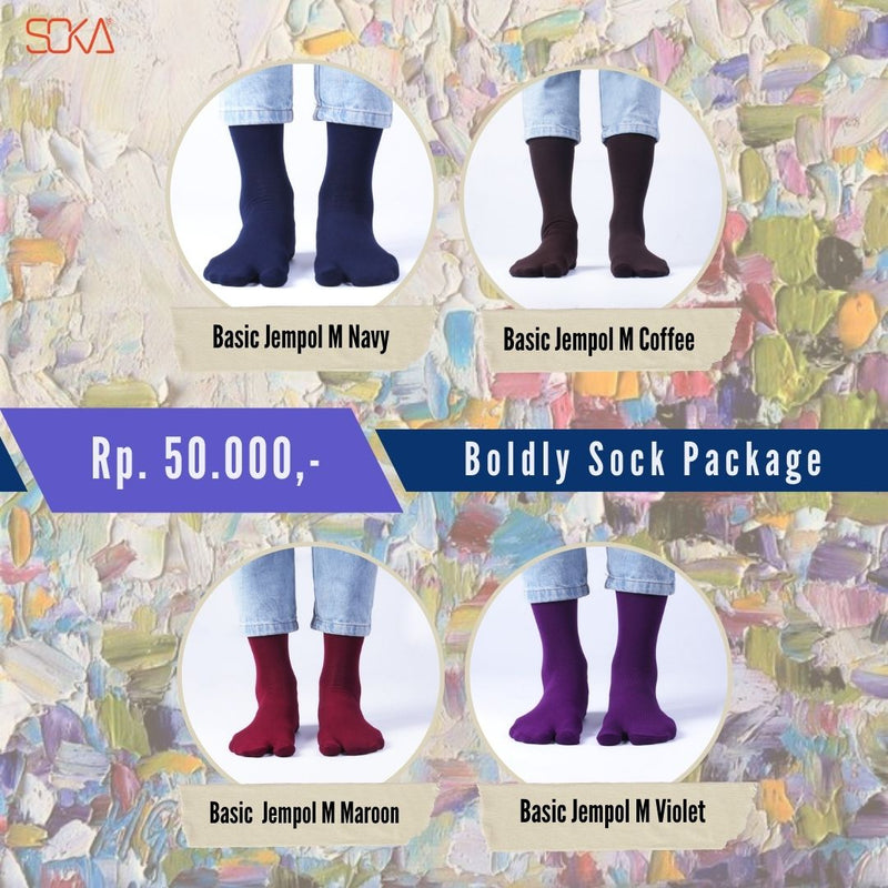 SOKA - Paket Kaos Kaki Boldly - Fashion Muslim