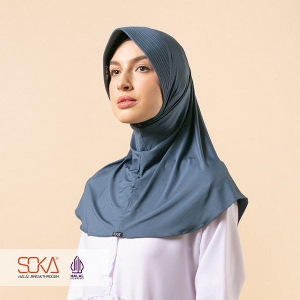 SOKA Kerudung / Hijab Bergo Kaila - Fashion Muslimah