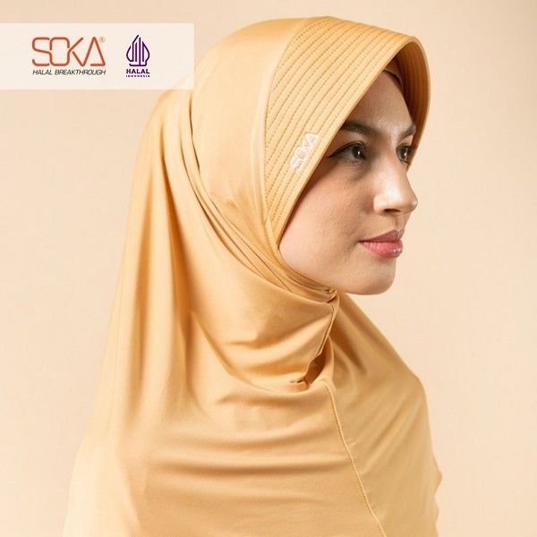 SOKA Kerudung / Hijab Bergo Alula - Fashion Muslimah