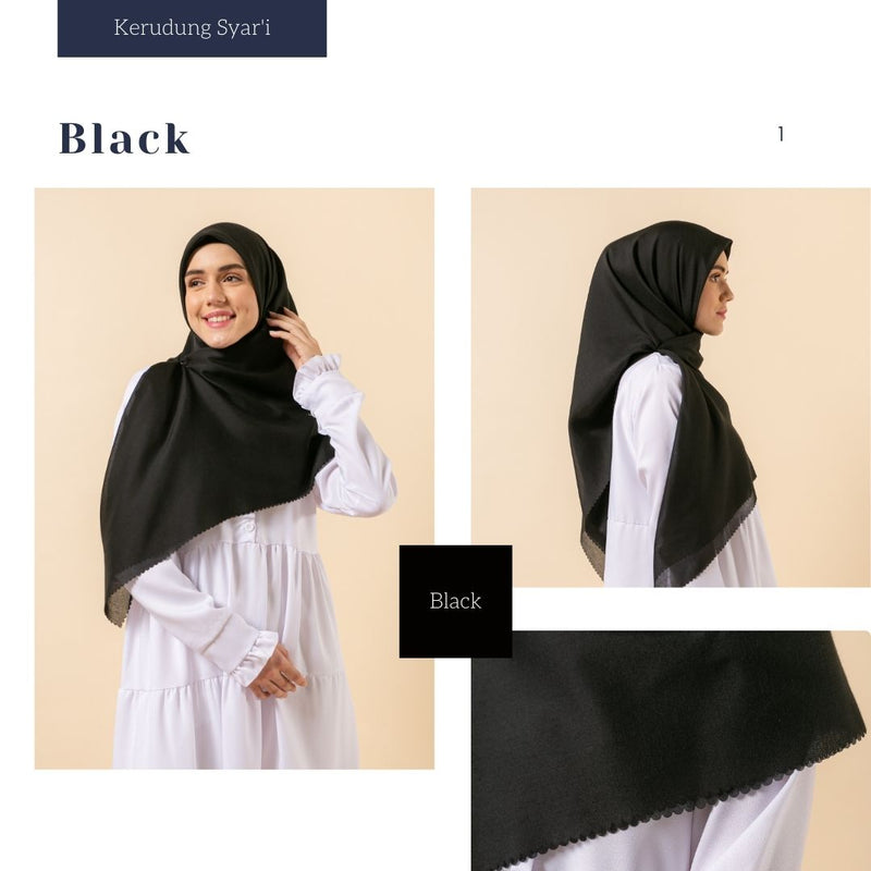 SOKA Kerudung / Hijab Syar'i Lasercut - Fashion Muslimah