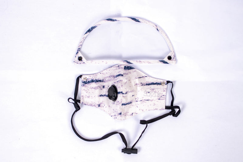 Masker faceshield Airflow - Motif