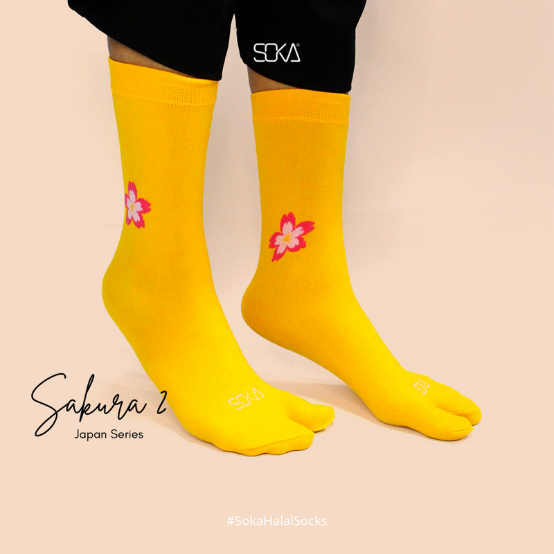 SOKA - Kaos Kaki Motif Japan Series 2 - Aksesoris Fashion