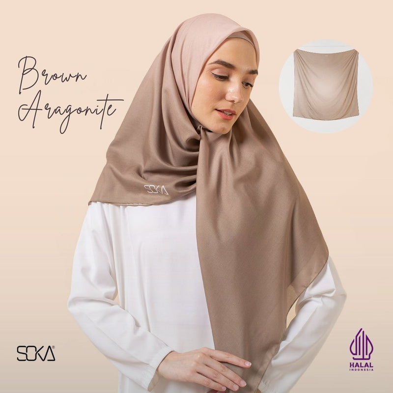 SOKA - Kerudung/Hijab Segi Empat Gradasi- Fashion Muslim 1