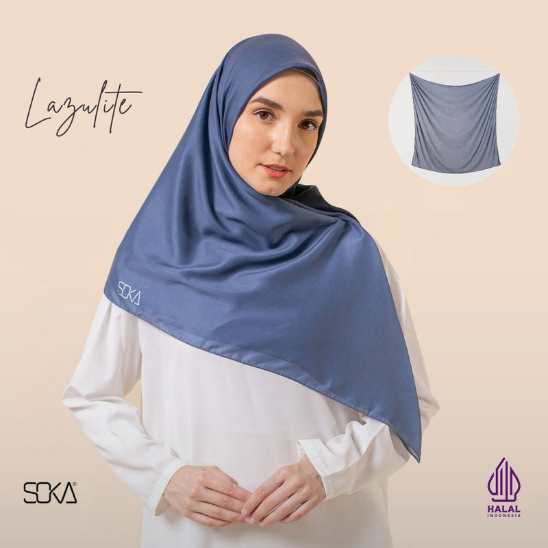 SOKA - Kerudung/Hijab Segi Empat Gradasi-Fashion Muslim 2